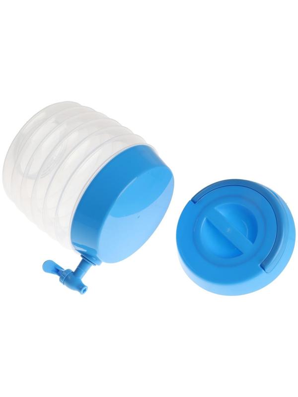 Водораздатчик Luazon, складной, без нагрева и охлаждения, 5.5 л, синий