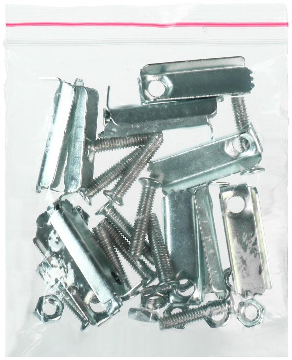 Накладки на педали CARTAGE, антискользящие, набор 2 шт. серебристо-синий