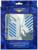 Накладки на педали CARTAGE, антискользящие, набор 2 шт. серебристо-синий