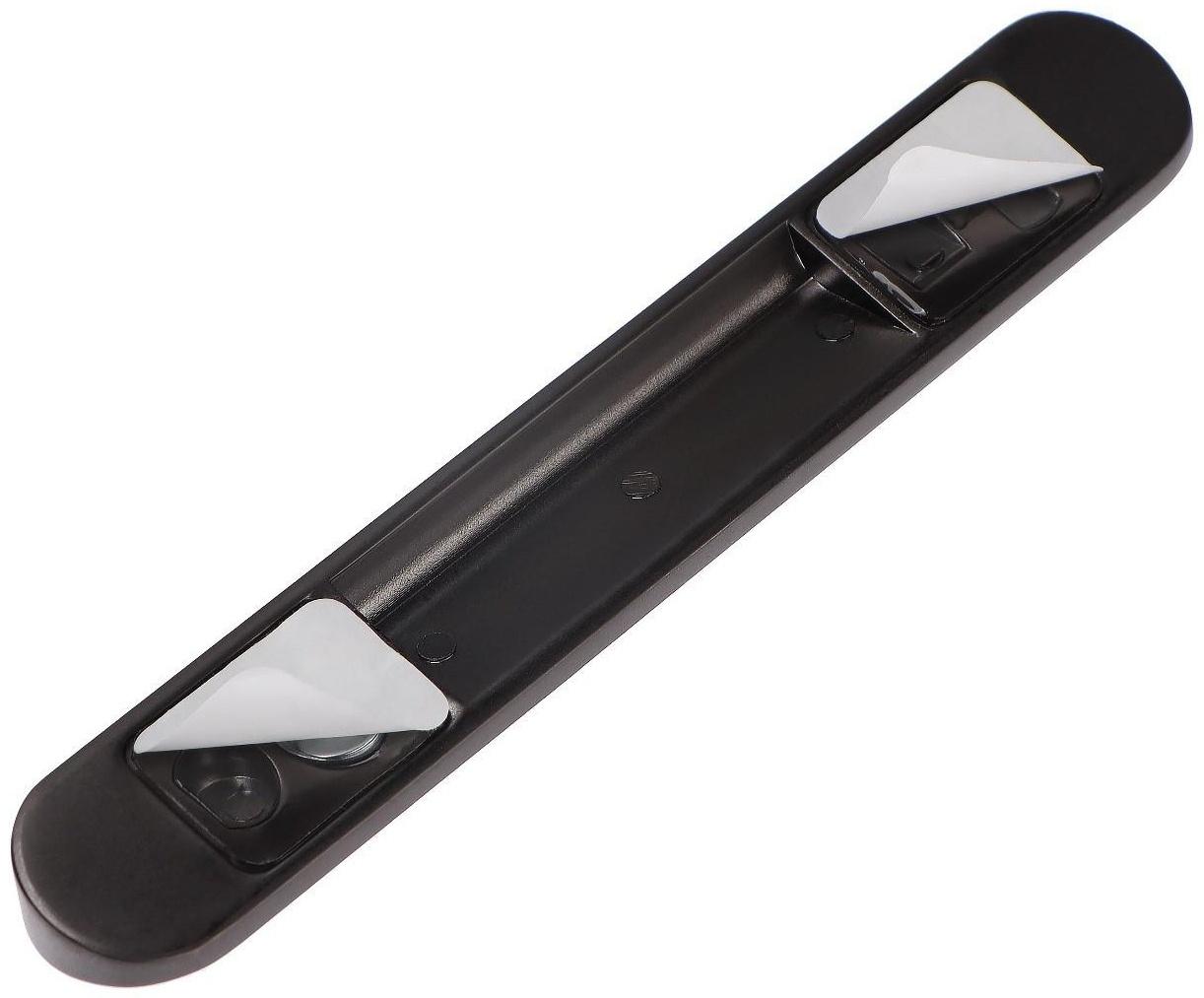 Табличка для номера телефона TORSO люминесцентные цифры, черный