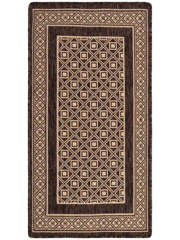 Ковер Эко-люкс прямоугольный 80*150 см, 7903/20, ПП 100%, джут