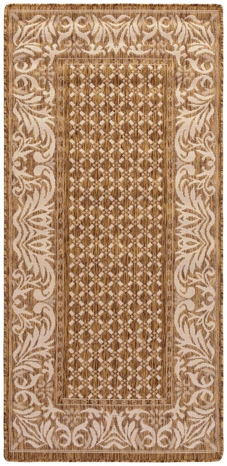 Ковер Эко прямоугольный 80*150 см, 77010/23, ПП 100%, джут