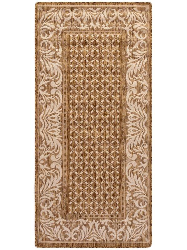 Ковер Эко прямоугольный 80*150 см, 77010/23, ПП 100%, джут