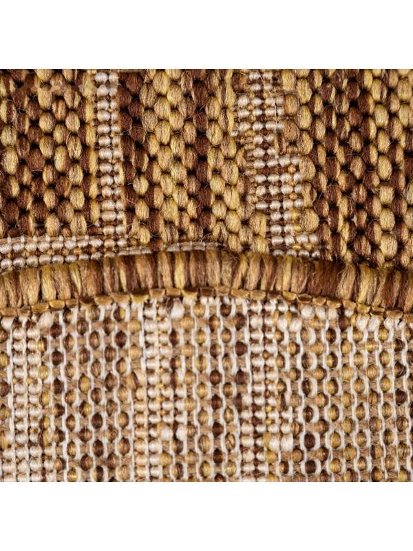 Ковер Эко овальный 60*100 см, 77018/23, ПП 100%, джут