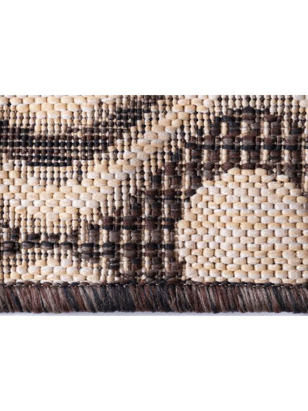 Ковер Эко-люкс прямоугольный 100*200 см, 78010/20, ПП 100%, джут