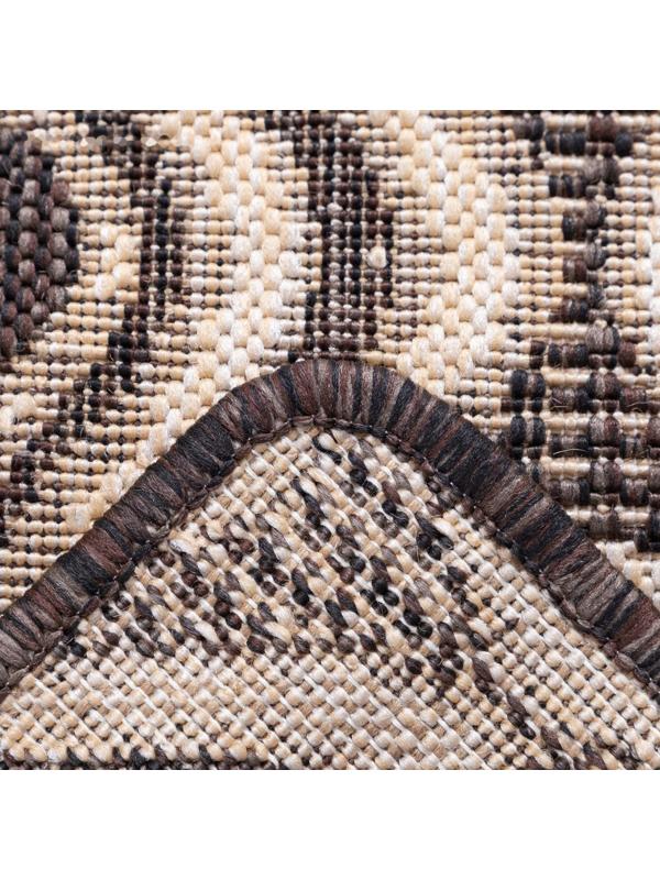 Ковер Эко-люкс прямоугольный 100*200 см, 78010/20, ПП 100%, джут