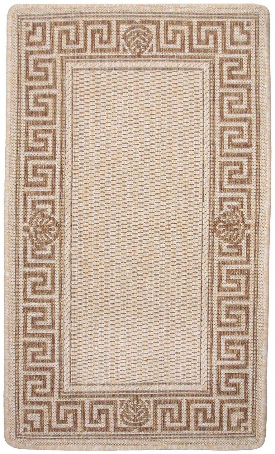 Ковер Эко прямоугольный 80*120 см, 7900/01, ПП 100%, джут