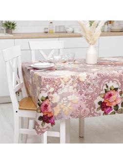 Клеёнка столовая на нетканой основе Доляна «Лира», рулон 20 метров, ширина 137 см, толщина 0,08 мм