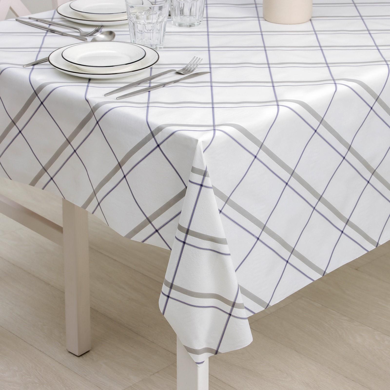 Клеёнка столовая на нетканой основе Доляна «Классика», рулон 20 метров, ширина 137 см, толщина 0,08 мм