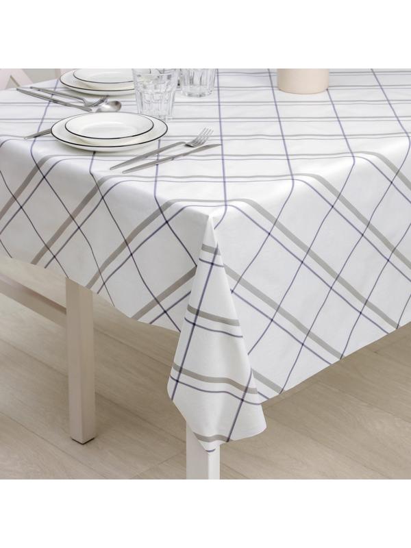 Клеёнка столовая на нетканой основе Доляна «Классика», рулон 20 метров, ширина 137 см, толщина 0,08 мм