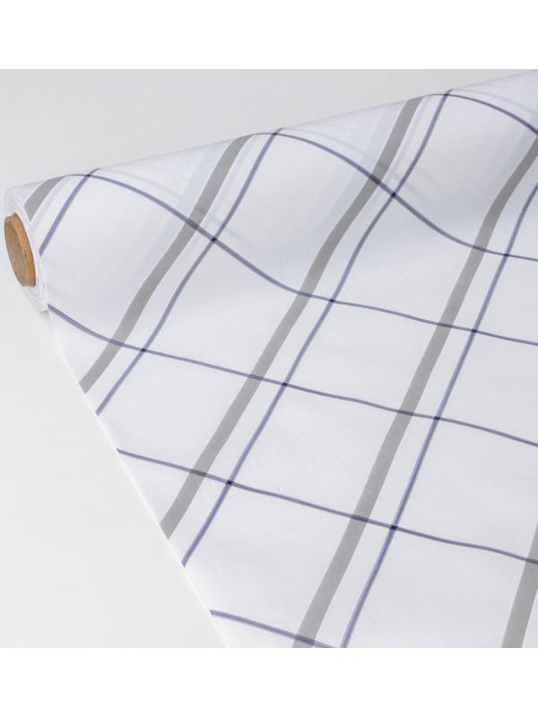 Клеёнка столовая на нетканой основе Доляна «Классика», рулон 20 метров, ширина 137 см, толщина 0,08 мм