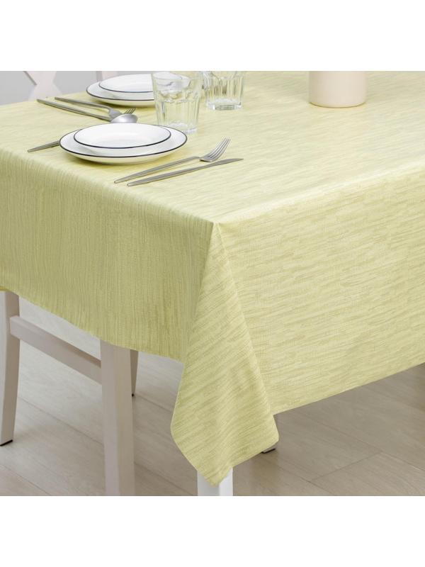 Клеёнка столовая на нетканой основе Доляна «Крап», рулон 20 метров, ширина 137 см, толщина 0,08 мм, цвет зелёный