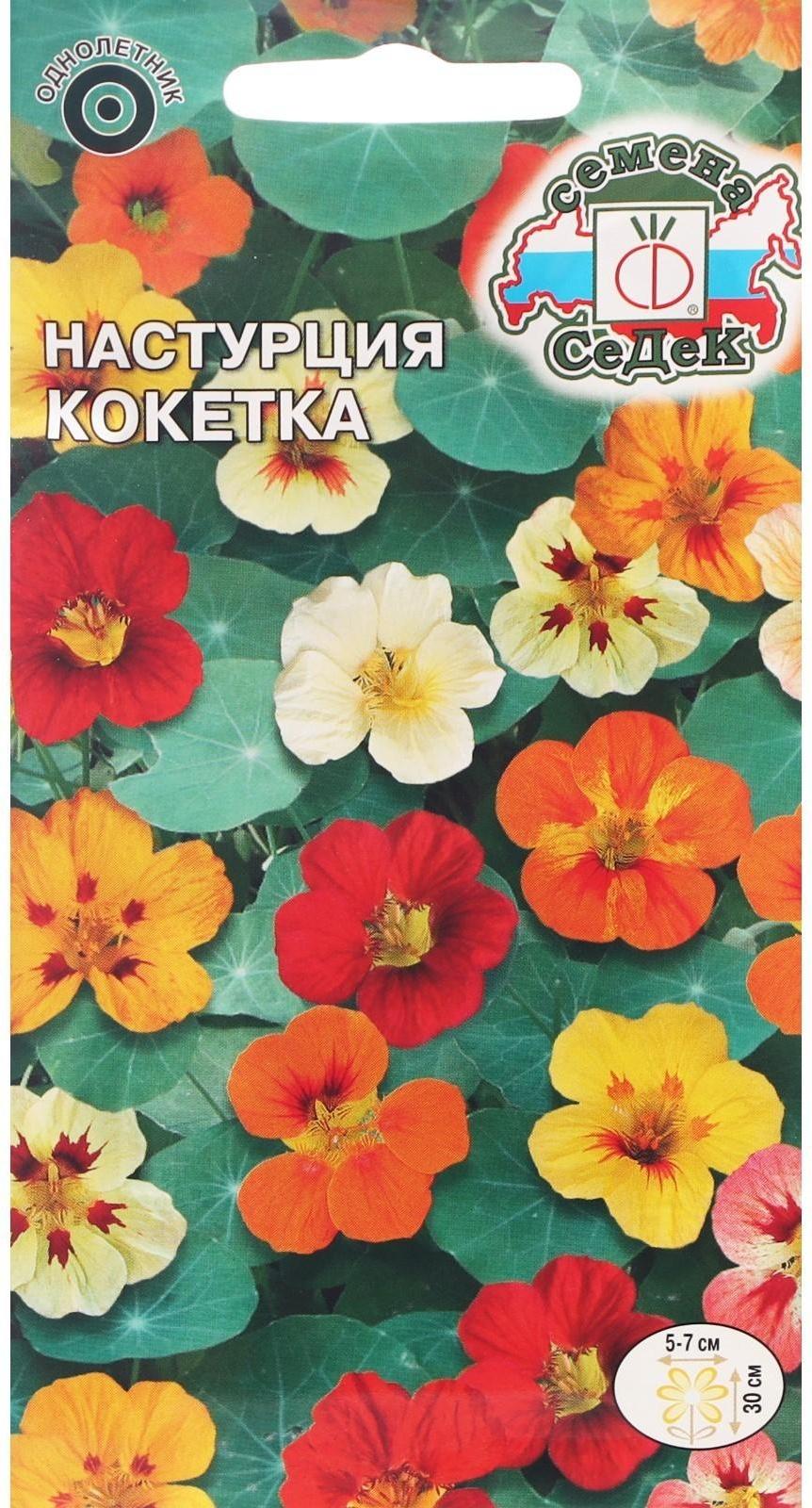 Семена цветов Настурция 