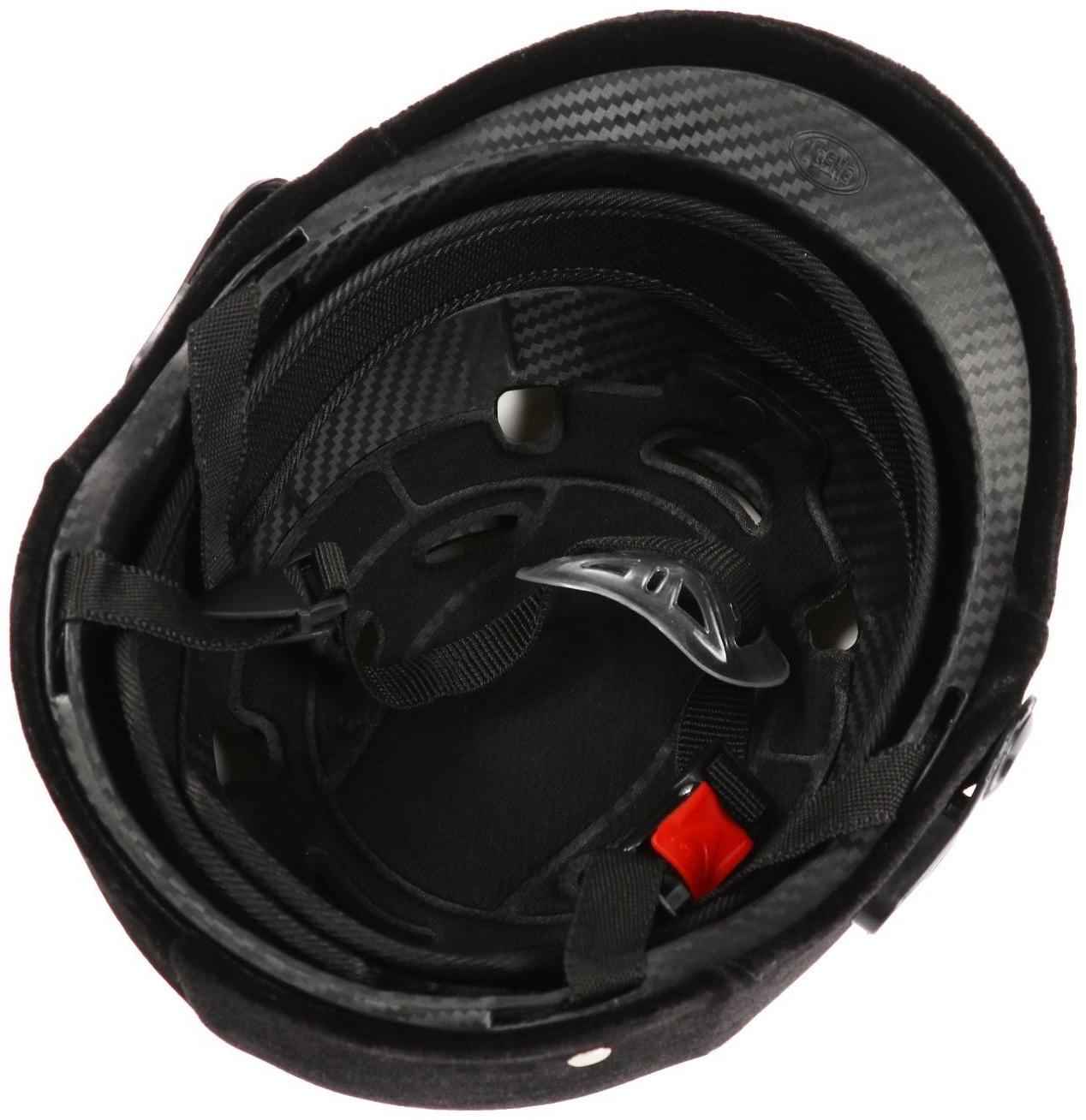 Шлем для верховой езды, бархат, одноразмерный, мягкий подклад, черный