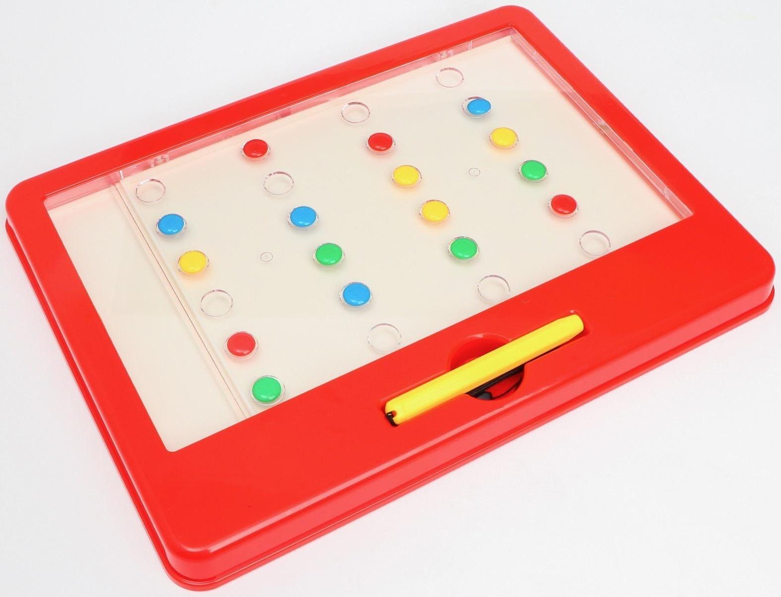 Магнитный планшет обучающий, с карточками, 20 карточек, Смешарики