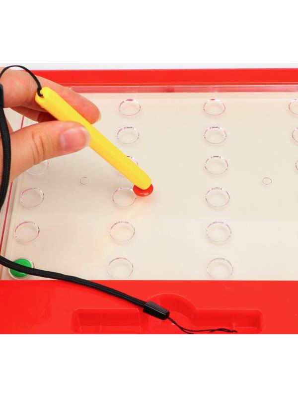 Магнитный планшет обучающий, с карточками, 20 карточек, Смешарики