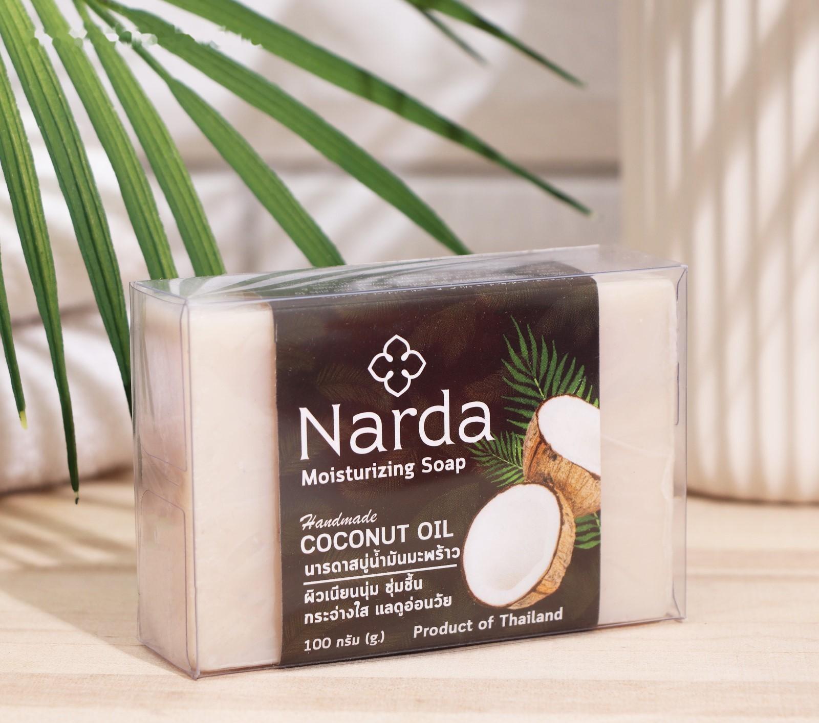 Мыло Narda с кокосовым маслом, 100 г