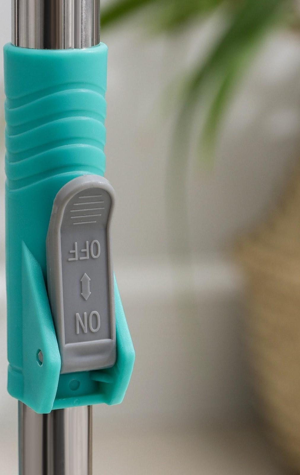 Швабра с отжимом и ведро, насадка из микрофибры, компакт