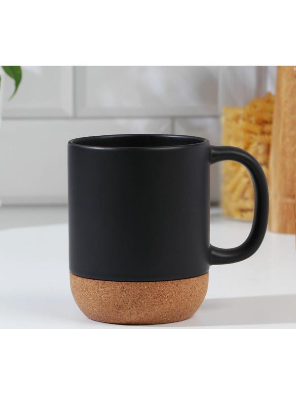 Кружка с пробковым дном «Будь первым», 400 мл