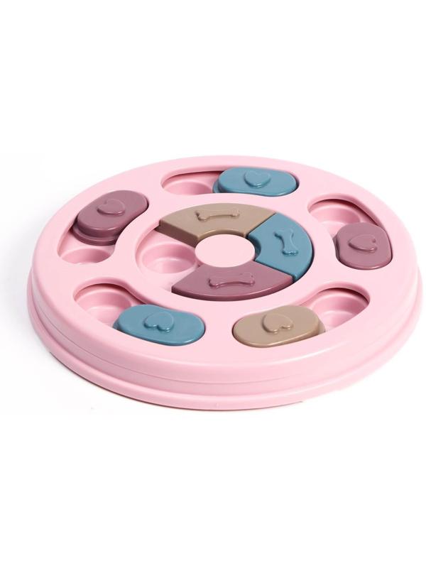 Игрушка интеллектуальная для лакомств, 14 х 3 см, розовая