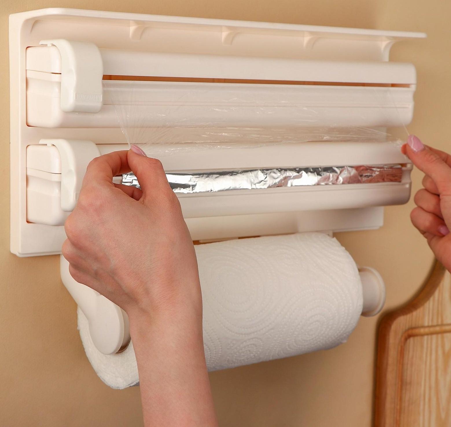 Органайзер для кухонных принадлежностей, 38,5×19×7,5 см, цвет бежевый