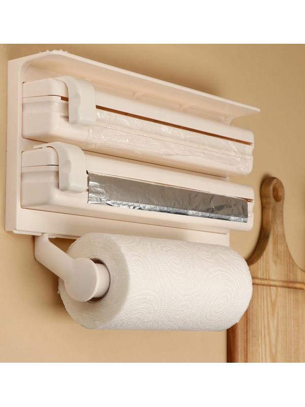 Органайзер для кухонных принадлежностей, 38,5×19×7,5 см, цвет бежевый