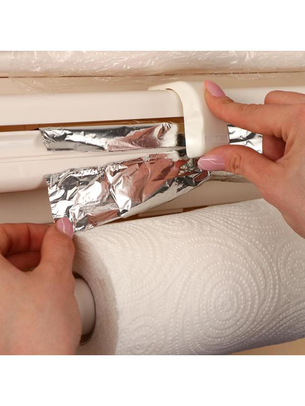 Органайзер для кухонных принадлежностей, 38,5×19×7,5 см, цвет бежевый