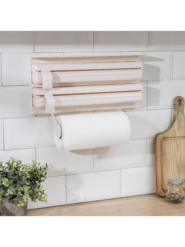 Органайзер для кухонных принадлежностей, 38,5×19×7,5 см, цвет бежевый