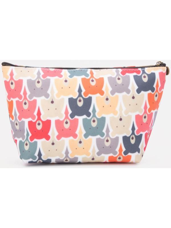 Косметичка на молнии, цвет разноцветный