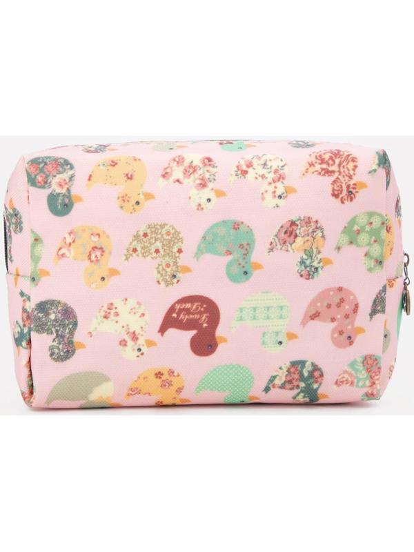 Косметичка на молнии, цвет розовый