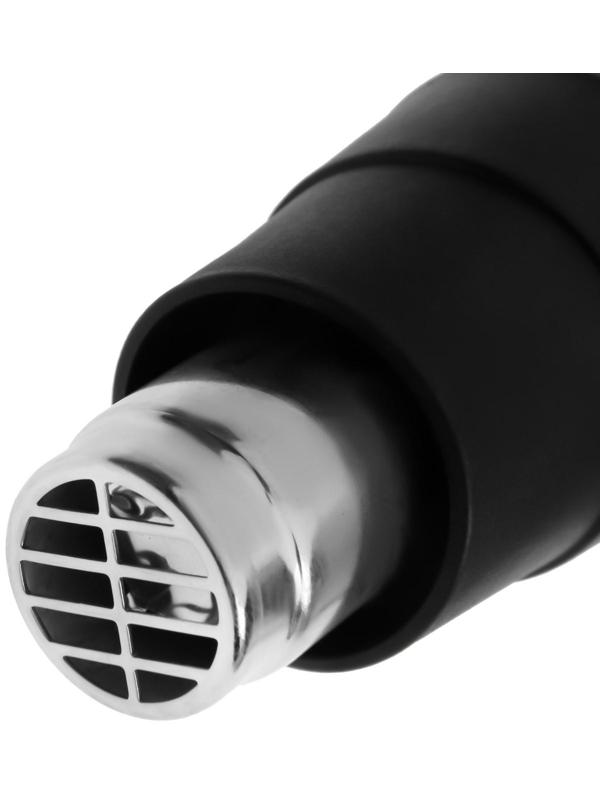 Строительный фен ТУНДРА, 2000 Вт, 250-500 л/мин, плавная регулировка температуры 60-600°С