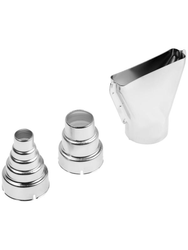 Строительный фен ТУНДРА, 2000 Вт, 250-500 л/мин, плавная регулировка температуры 60-600°С