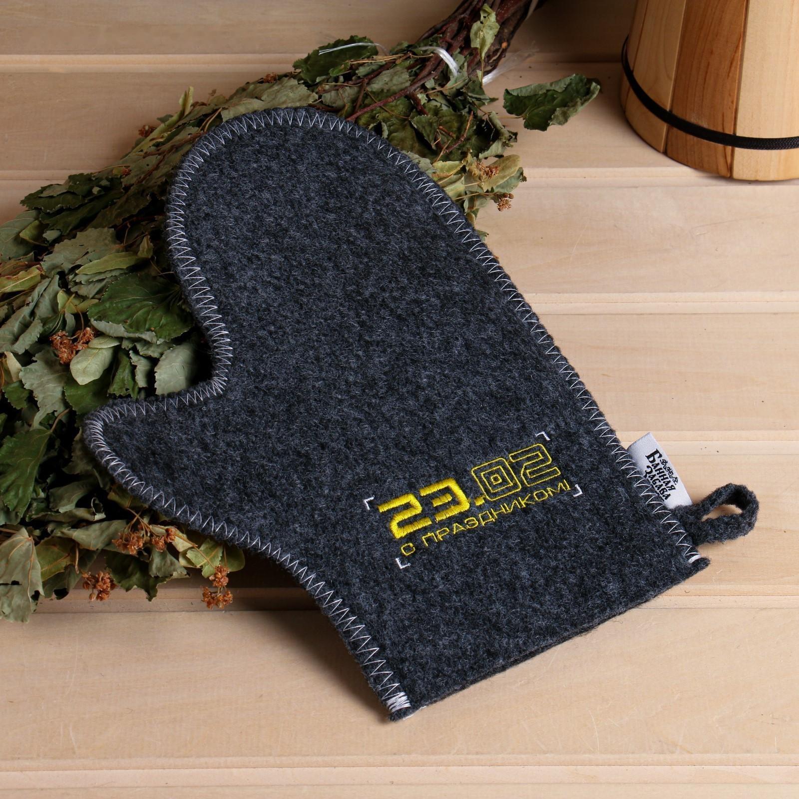 Рукавица для бани 