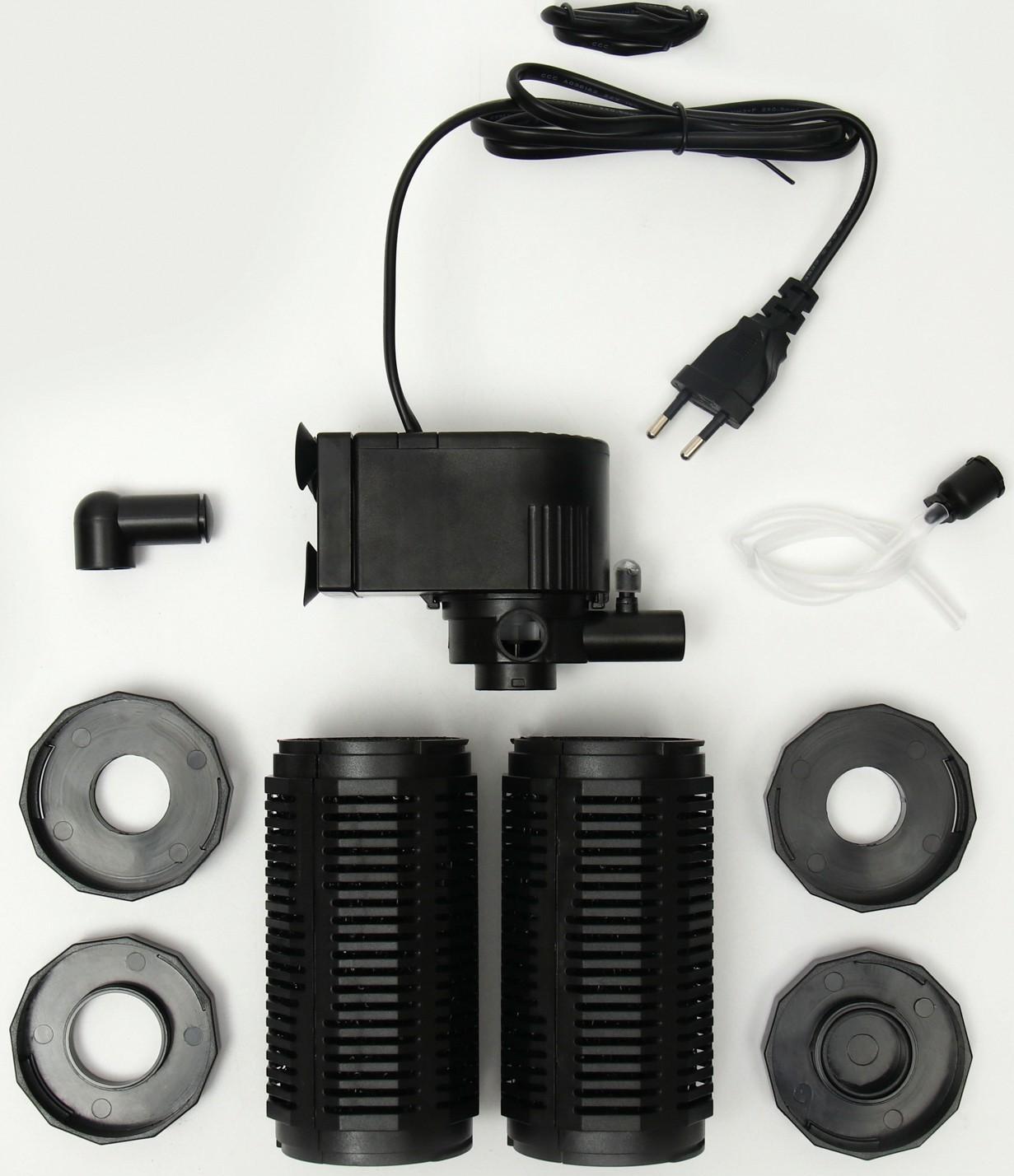 Внутренний фильтр Hidom AP-2000L, 1600 л/ч, 30 Вт, двухкамерный