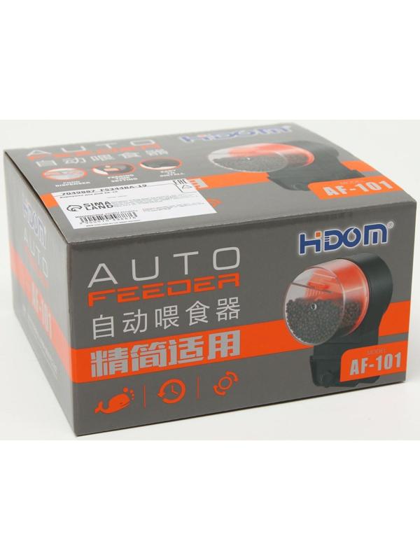 Автокормушка для рыб Hidom AF-101, на батарейках, 12 и 24 часа, 50 и 100 г