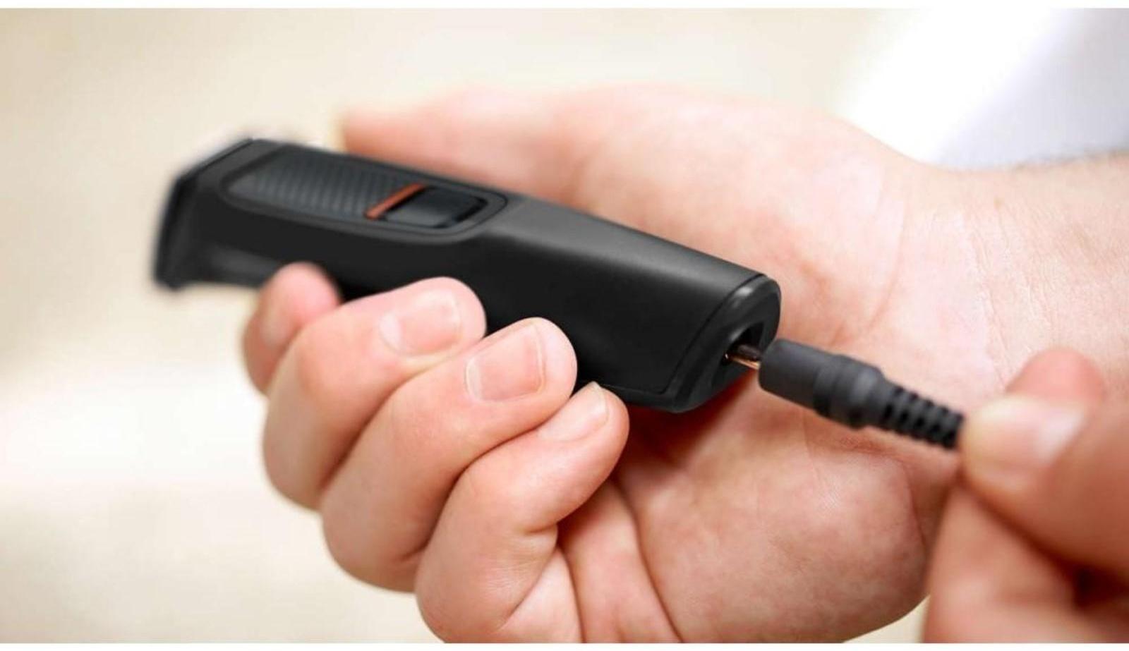 Мультитриммер Philips MG3710/15, 6 в 1, для лица, 0.5-5 мм, АКБ, чёрный