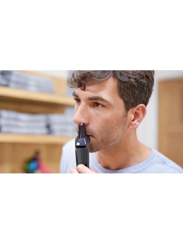 Мультитриммер Philips MG3710/15, 6 в 1, для лица, 0.5-5 мм, АКБ, чёрный