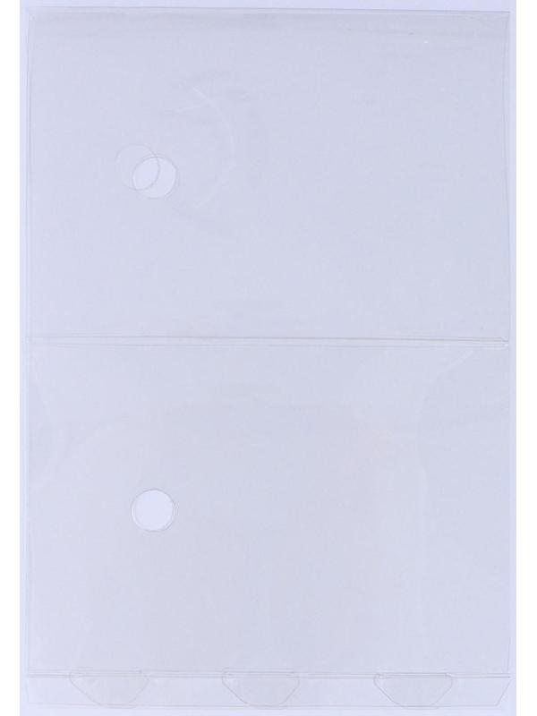 Коробка для цветов с вазой и PVC окнами складная «Бежевая», 16 х 23 х 16 см