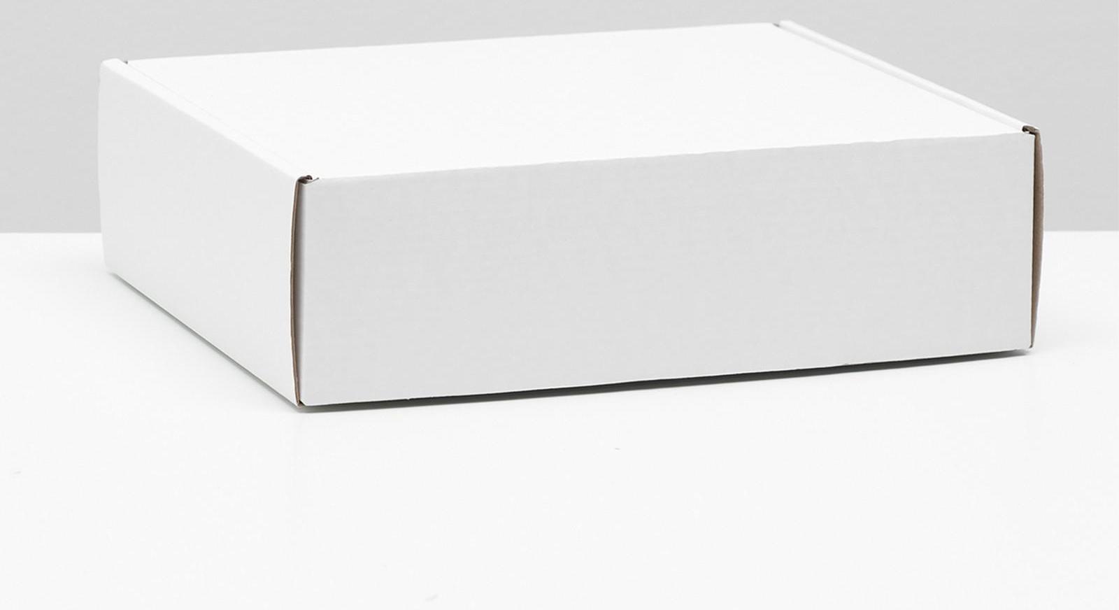 Коробка самосборная, белая, 27 х 24 х 8 см
