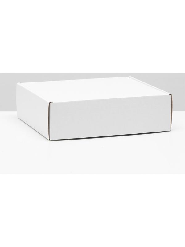 Коробка самосборная, белая, 27 х 24 х 8 см