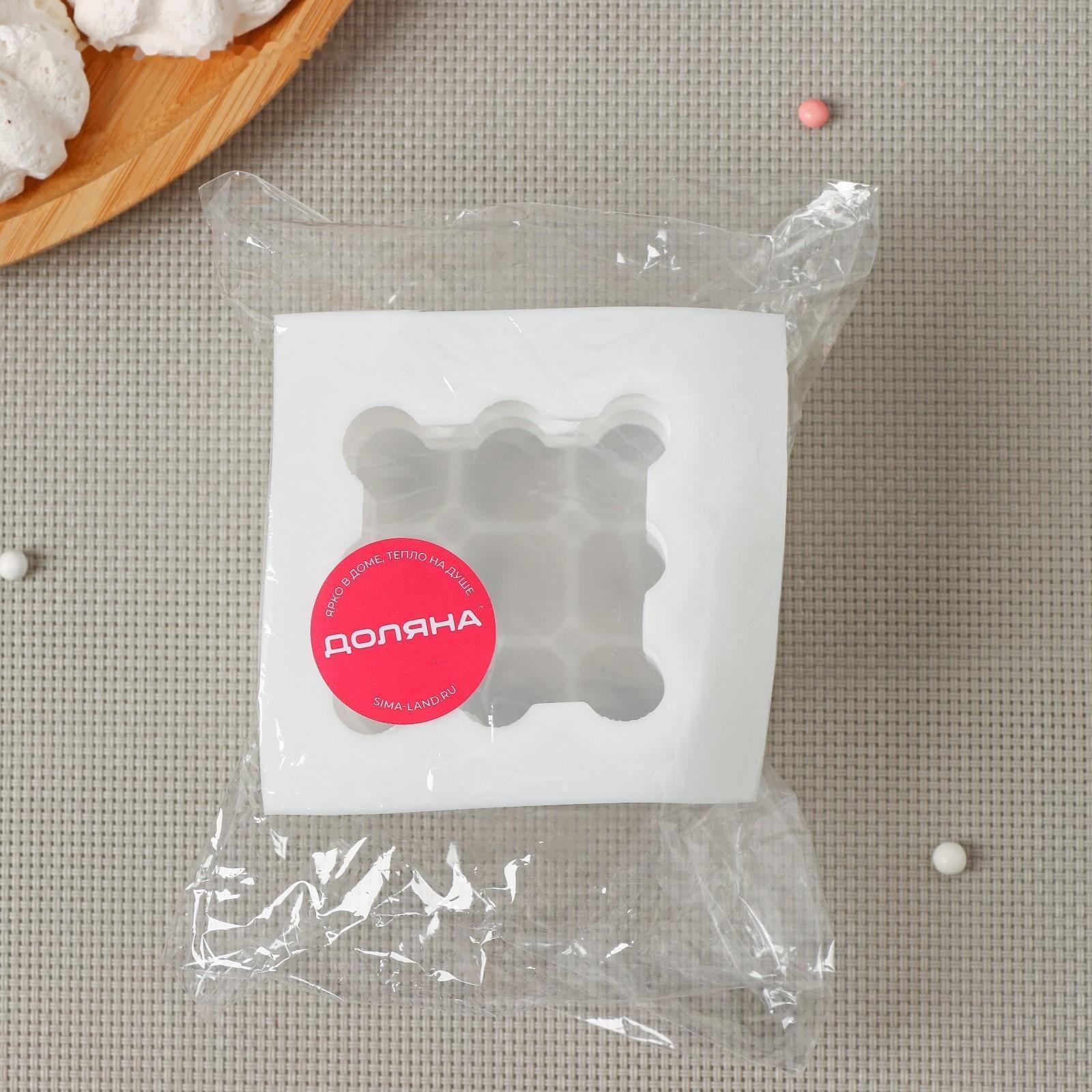 Молд «Рафаэль», 5,5×5,5×6 см, цвет белый