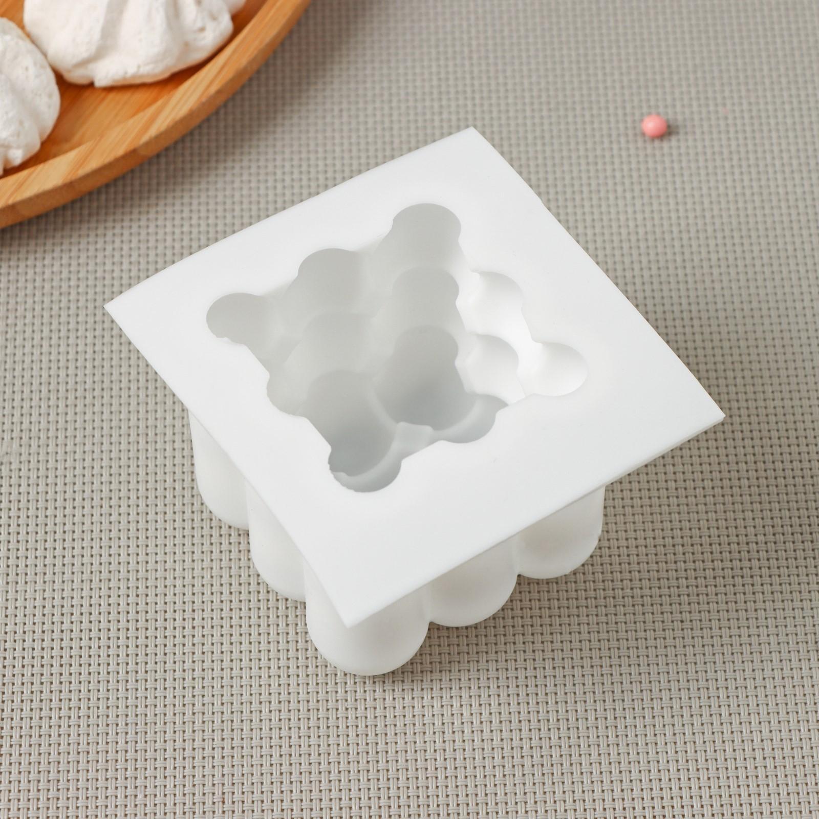 Молд «Рафаэль», 5,5×5,5×6 см, цвет белый