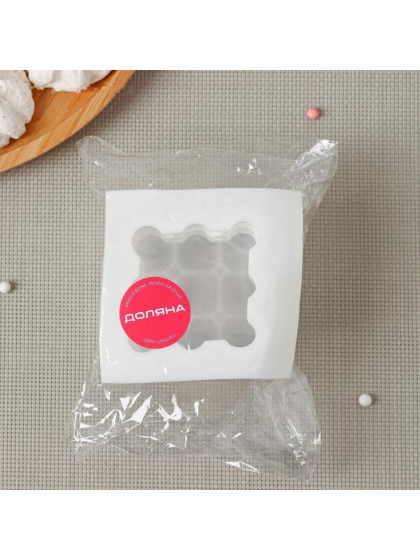 Молд «Рафаэль», 5,5×5,5×6 см, цвет белый