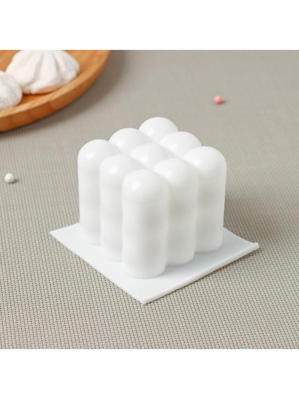 Молд «Рафаэль», 5,5×5,5×6 см, цвет белый