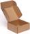 Коробка самосборная, бурая, 18 х 18 х 8 см