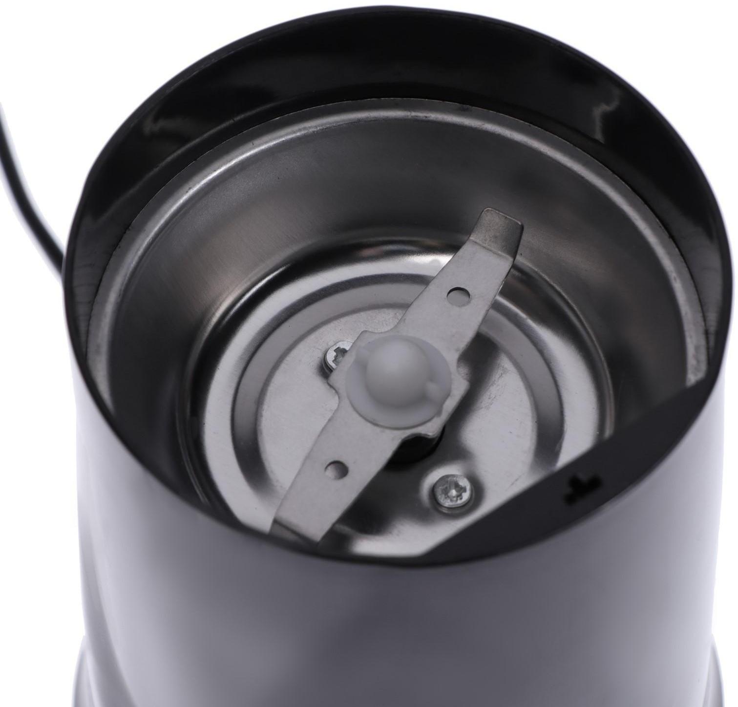 Кофемолка электрическая Luazon LCG-02, 120 Вт, 80 г, черная