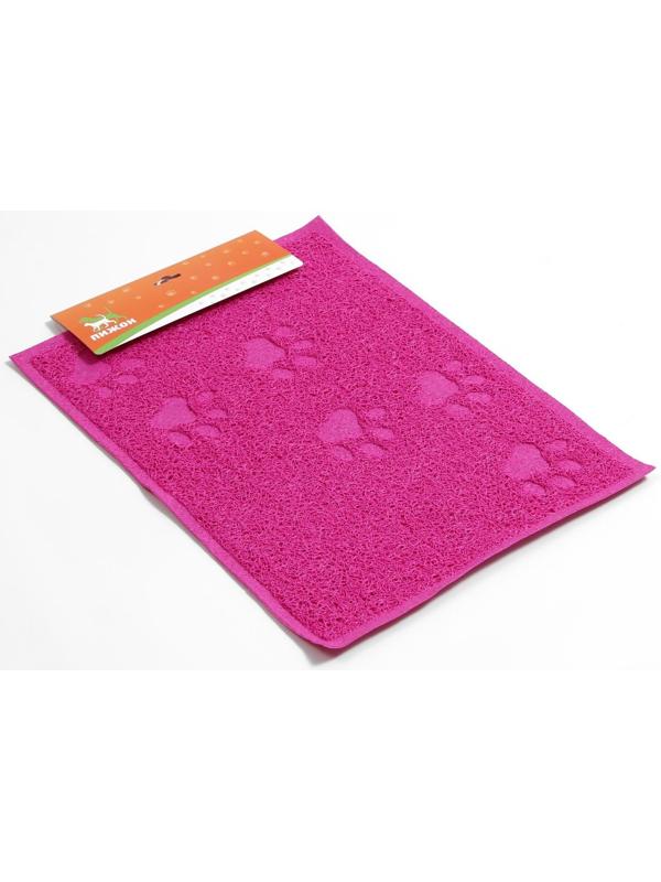 Коврик 2-в-1 под миску/туалет животных 