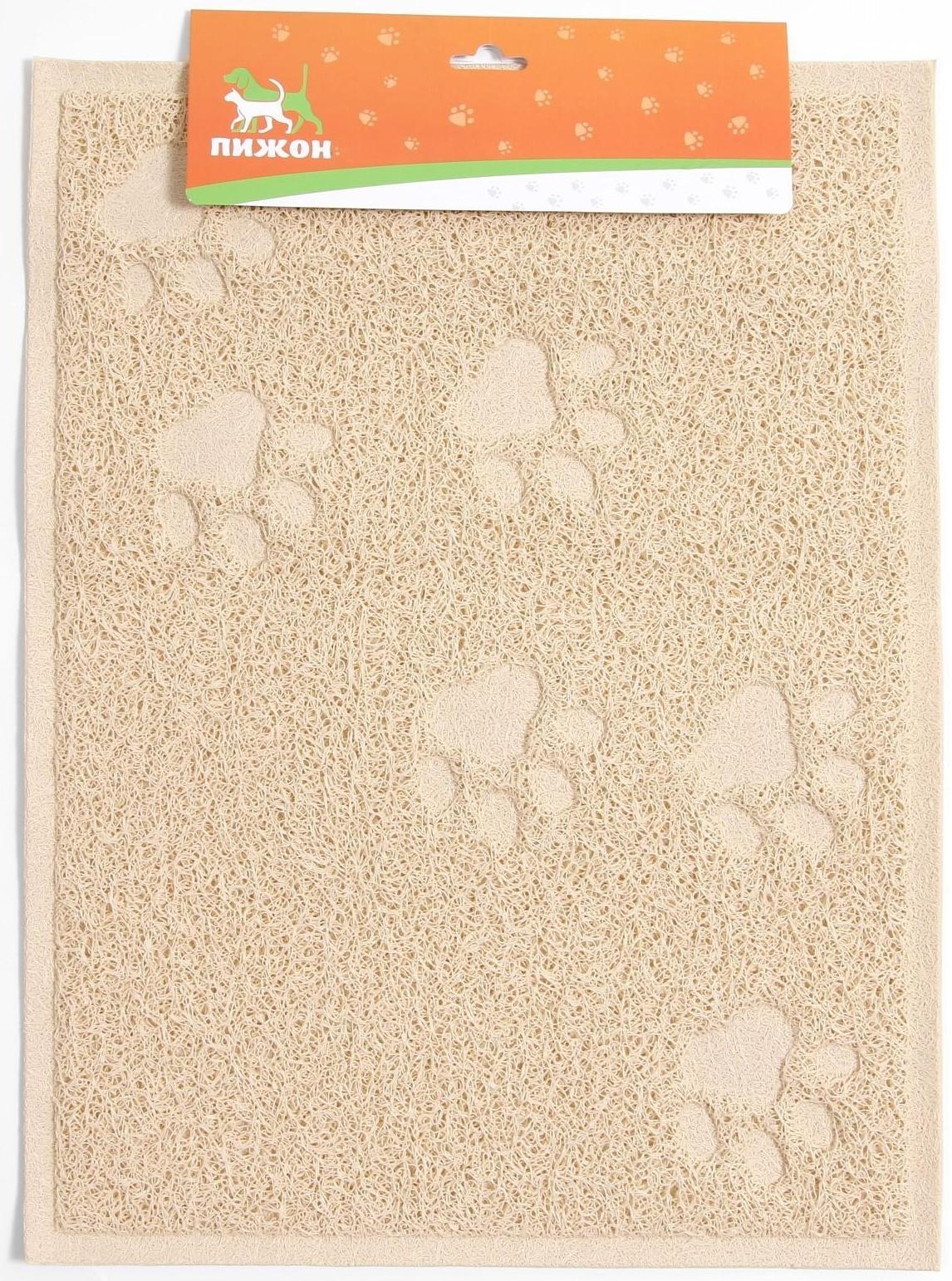 Коврик 2-в-1 под миску/туалет животных 