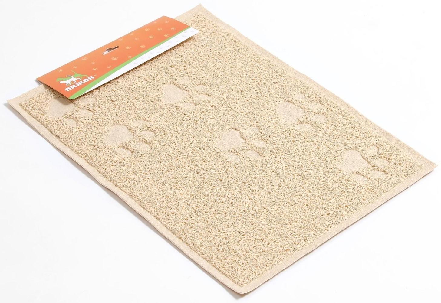 Коврик 2-в-1 под миску/туалет животных 