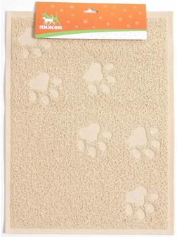 Коврик 2-в-1 под миску/туалет животных 